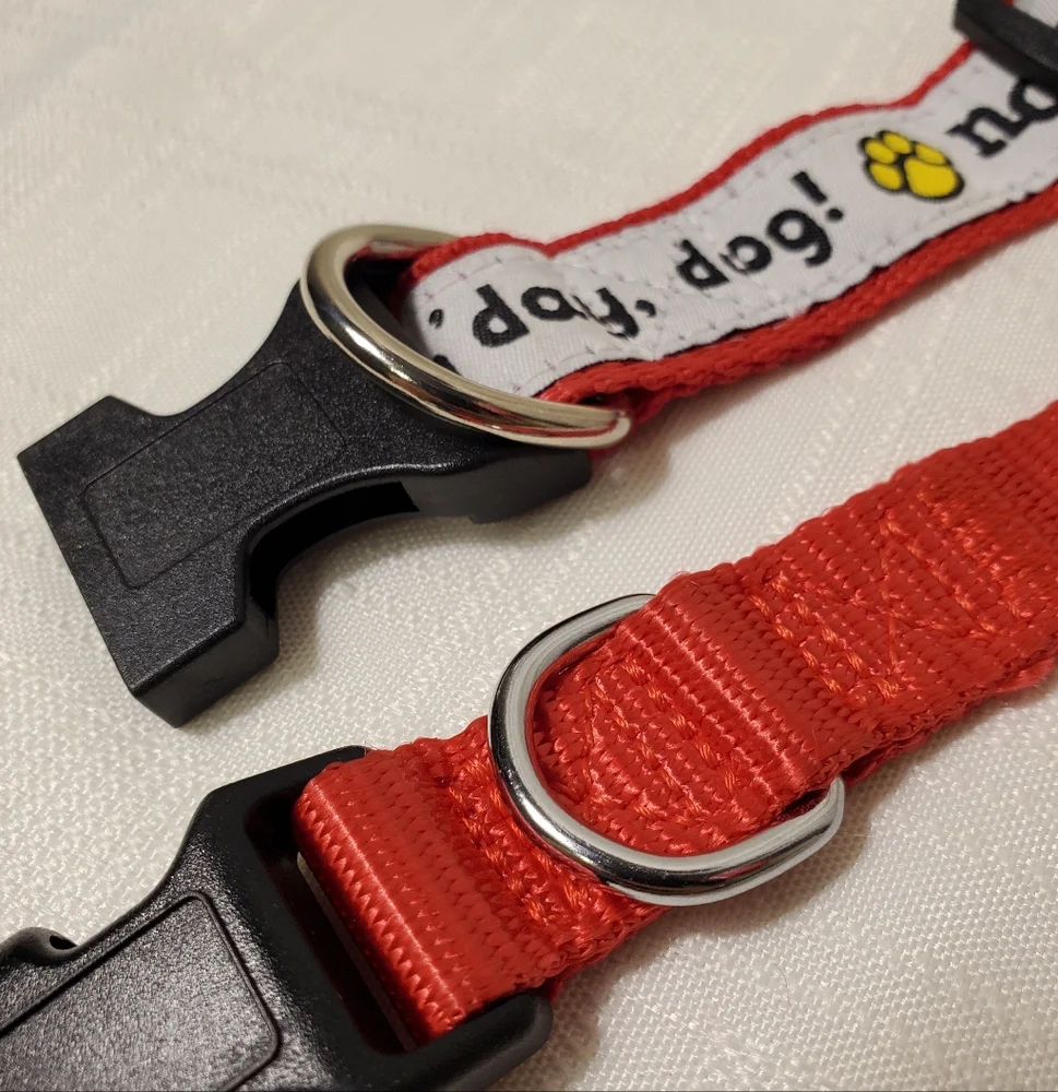 Dog Collars & Accessories Colorful Pet Bundle Red Collar Waste Bag Pet 4pc Set